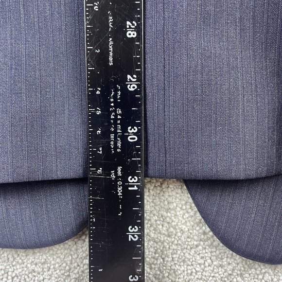 Hugo Boss Blazer Coat Men's Size 44R Navy 2 Button Lanificio Tesse Biella Wool - Picture 13 of 16